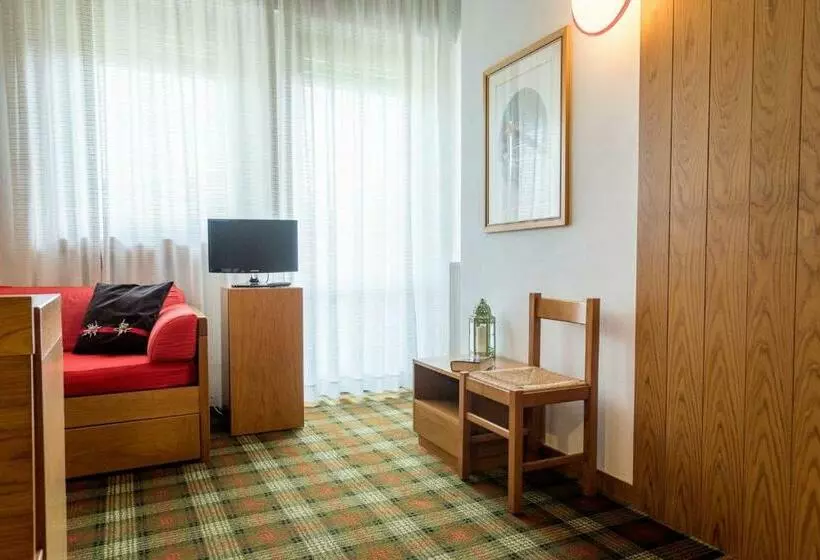 景色の見える一ベッドルームアパートメント, Residence Des Alpes