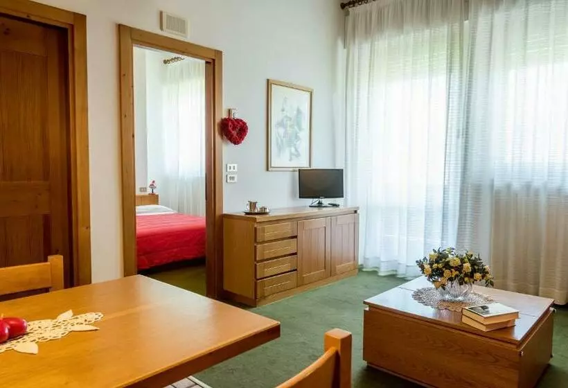 １ベッドルームアパートメント, Residence Des Alpes