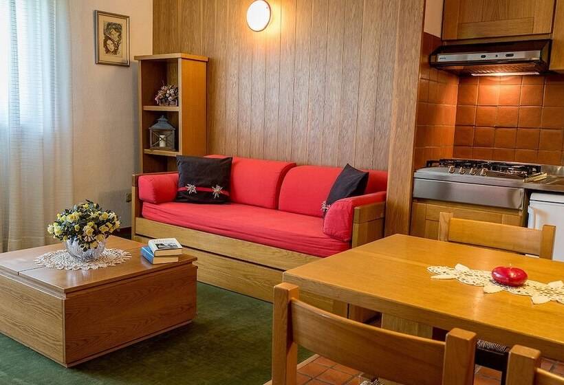 带1个卧室的公寓, Residence Des Alpes