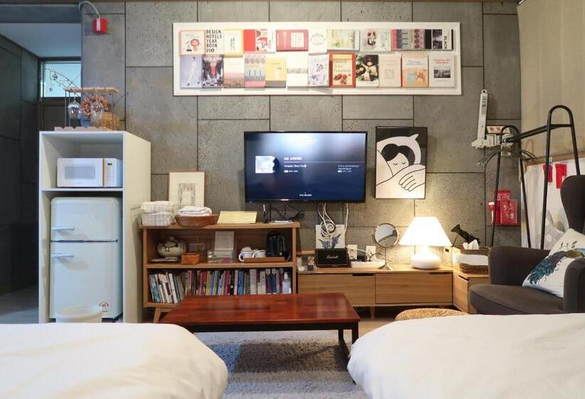 Family Suite, Andong Poonggyung Hostel N Library