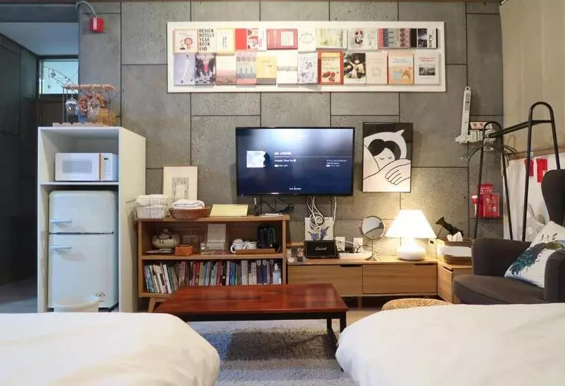 スイート(家族用), Andong Poonggyung Hostel N Library