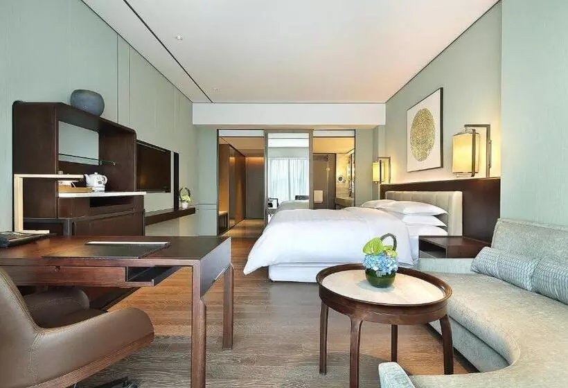 キングサイズベッドのクラシックルーム, Sheraton Grand Hangzhou Binjiang