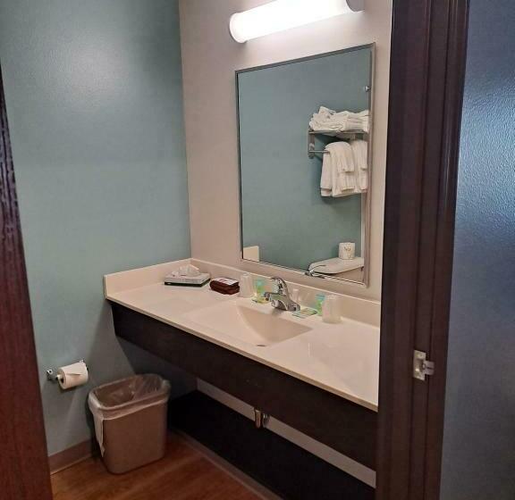 带2个双人床的标准工作室, Woodspring Suites Fargo North Near Ndsu