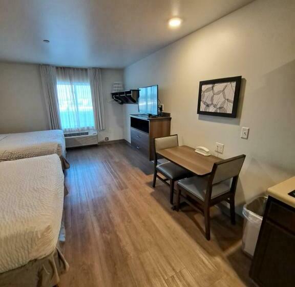 Номер Стандарт 2 Двуспальные Кровати, Woodspring Suites Fargo North Near Ndsu