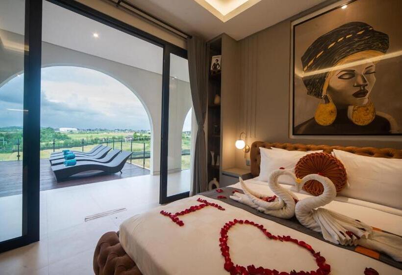 带大床的复式套间, Alsava Villa And Suites Canggu