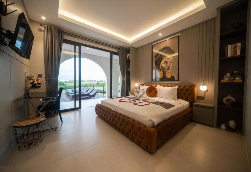 Люкс Deluxe Кровать Кинг, Alsava Villa And Suites Canggu