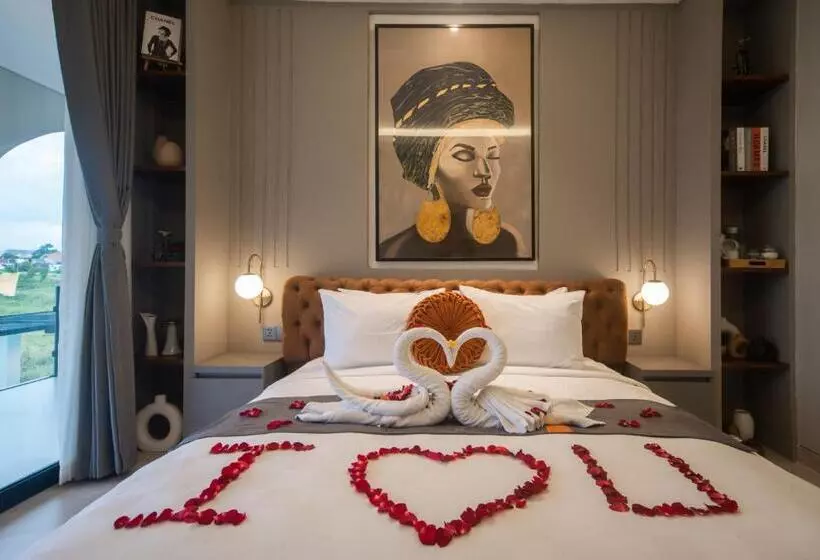 Deluxe Suite King Bed, Alsava Villa And Suites Canggu
