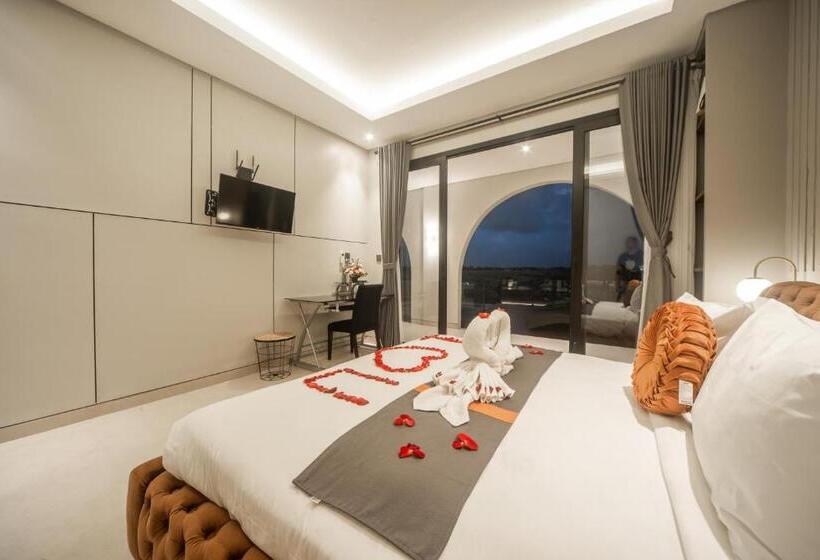 带大床的复式套间, Alsava Villa And Suites Canggu