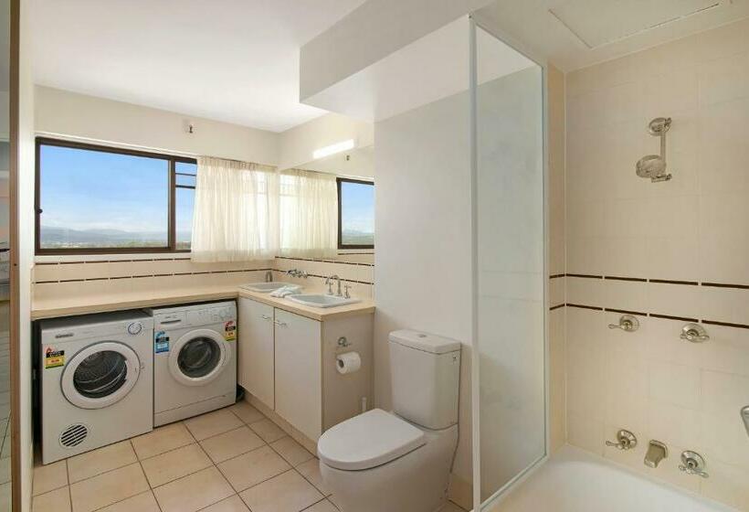 شقة غرفتين مطلة على البحر, Burleigh Esplanade Apartments