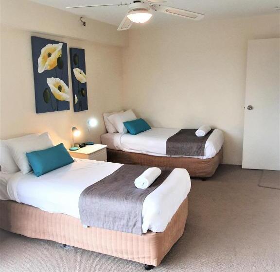 شقة إقتصادية غرفتين نوم, Burleigh Esplanade Apartments