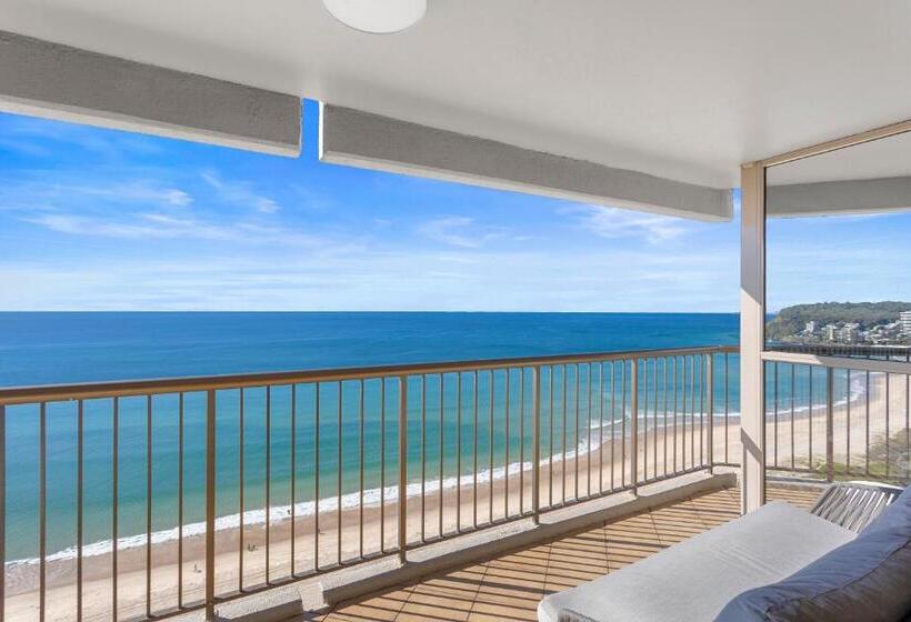 شقة دور أخير غرفة نوم واحدة, Burleigh Esplanade Apartments