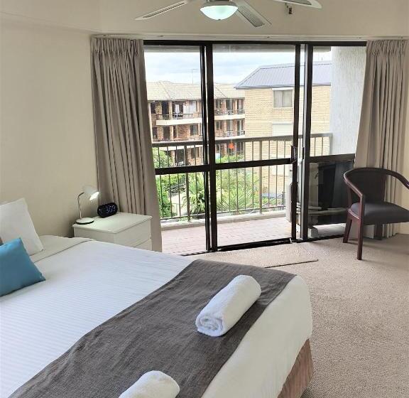 شقة إقتصادية غرفتين نوم, Burleigh Esplanade Apartments