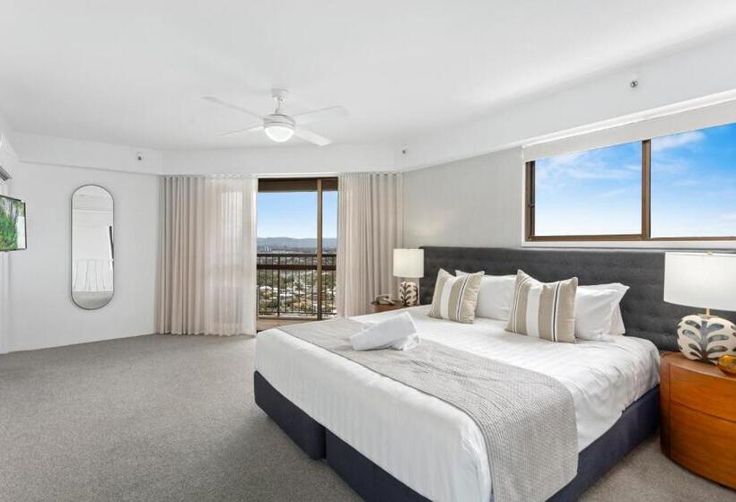 شقة دور أخير غرفة نوم واحدة, Burleigh Esplanade Apartments