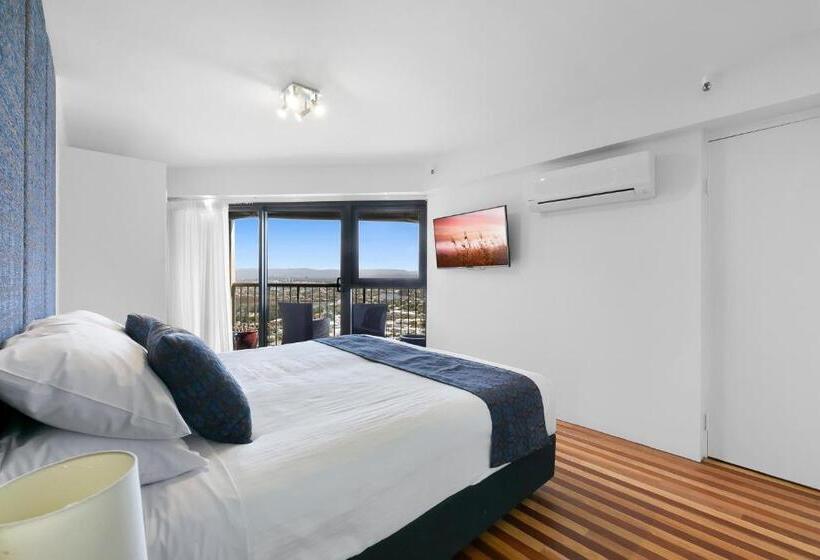 شقة دور أخير غرفة نوم واحدة, Burleigh Esplanade Apartments