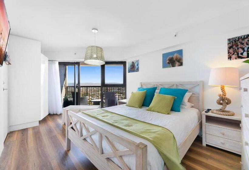شقة دور أخير غرفة نوم واحدة, Burleigh Esplanade Apartments