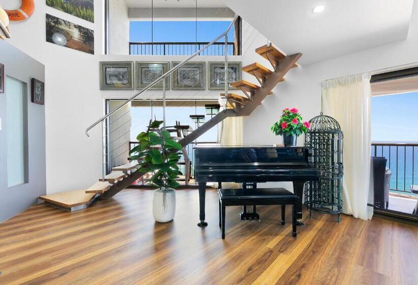 شقة دور أخير غرفة نوم واحدة, Burleigh Esplanade Apartments