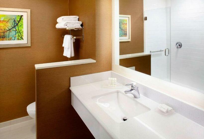 غرفة قياسية سرير كينج, Fairfield By Marriott Inn & Suites Wheeling At The Highlands