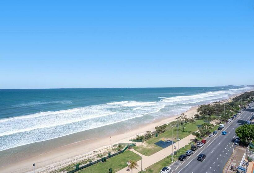 침실 2개 바다 전망 아파트, Pacific Plaza Apartments