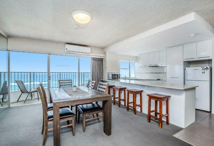 침실 2개 바다 전망 아파트, Pacific Plaza Apartments