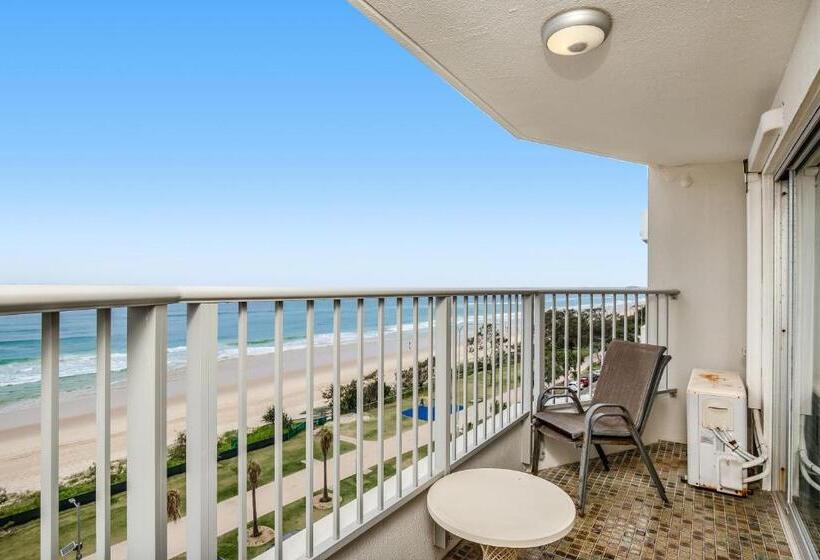 침실 2개 바다 전망 아파트, Pacific Plaza Apartments