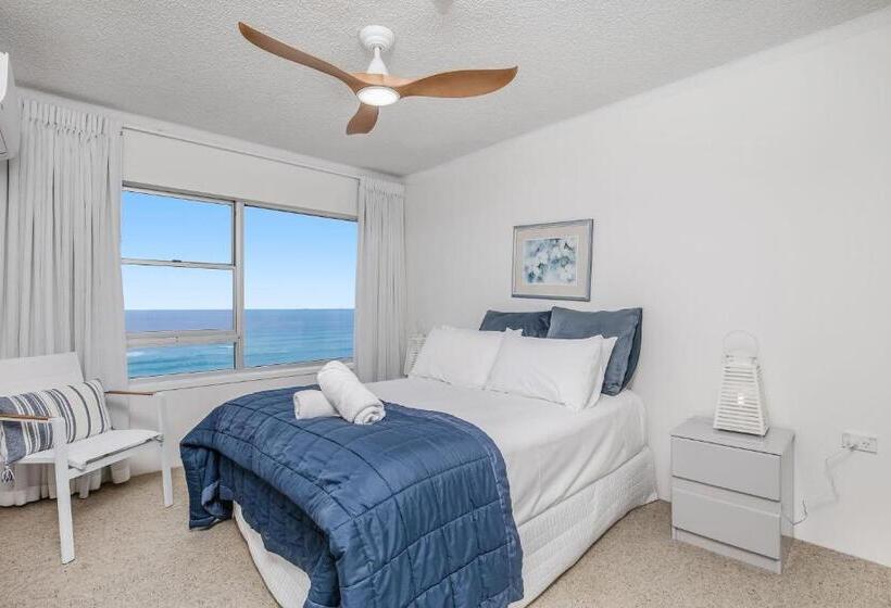 침실 2개 바다 전망 아파트, Pacific Plaza Apartments