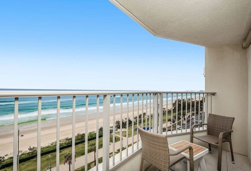 침실 2개 바다 전망 아파트, Pacific Plaza Apartments