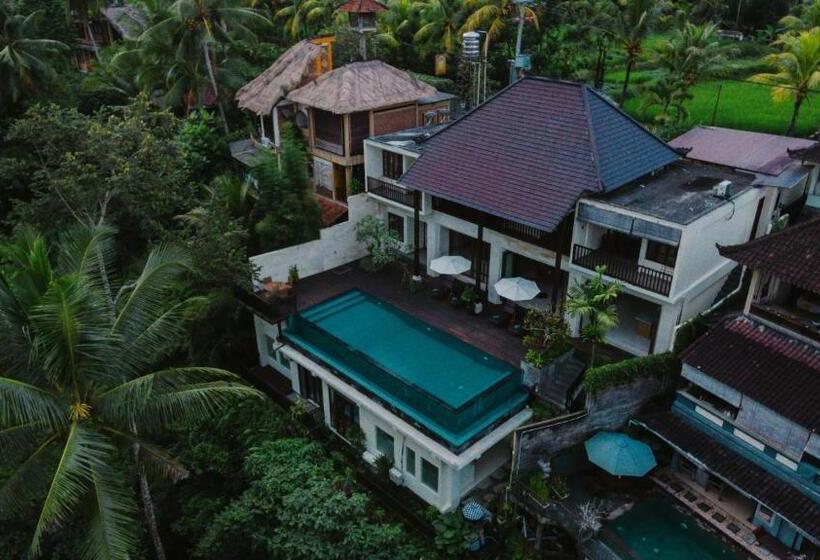 빌라 침실 1개, River Sakti Ubud By Prasi