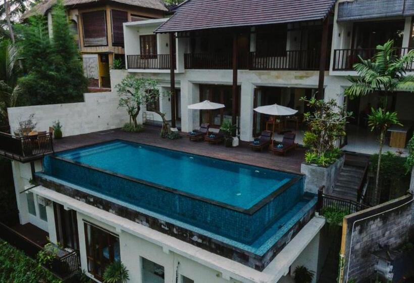 빌라 침실 1개, River Sakti Ubud By Prasi