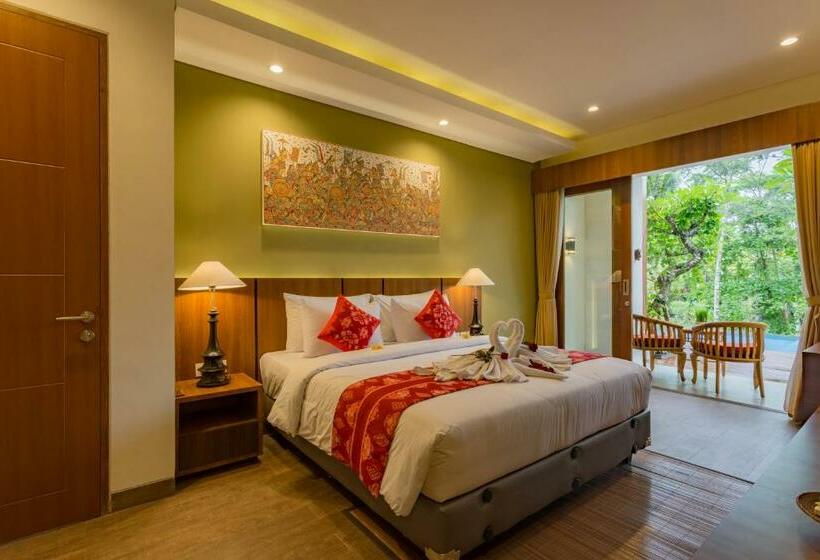 스위트, River Sakti Ubud By Prasi