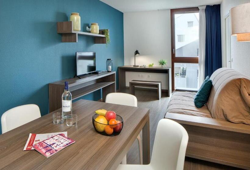 家庭套房, Ténéo Apparthôtel Bordeaux Maritime   Cité Du Vin