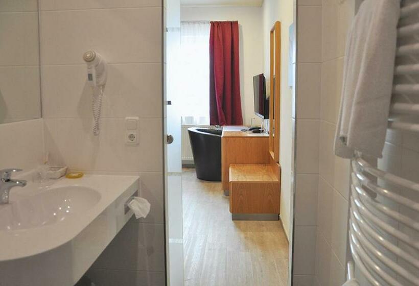 غرفة قياسية فردية, Garni Hotel Alber