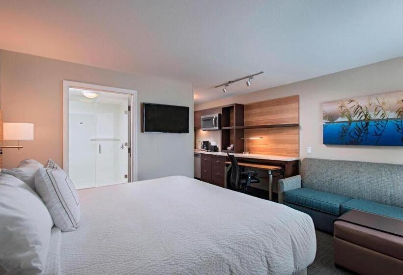 キングサイドベッドのスタンダードワンルーム, Towneplace Suites By Marriott Lakeland