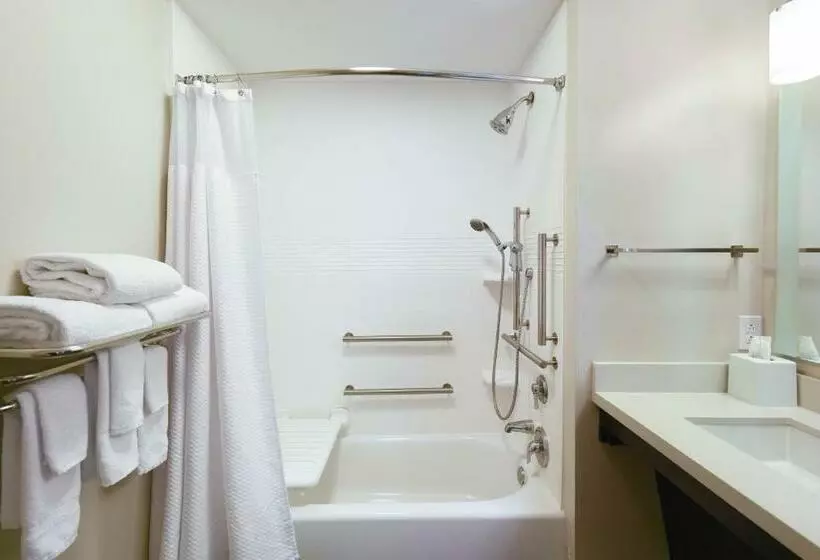 キングサイドベッドのスタンダードワンルーム, Towneplace Suites By Marriott Slidell