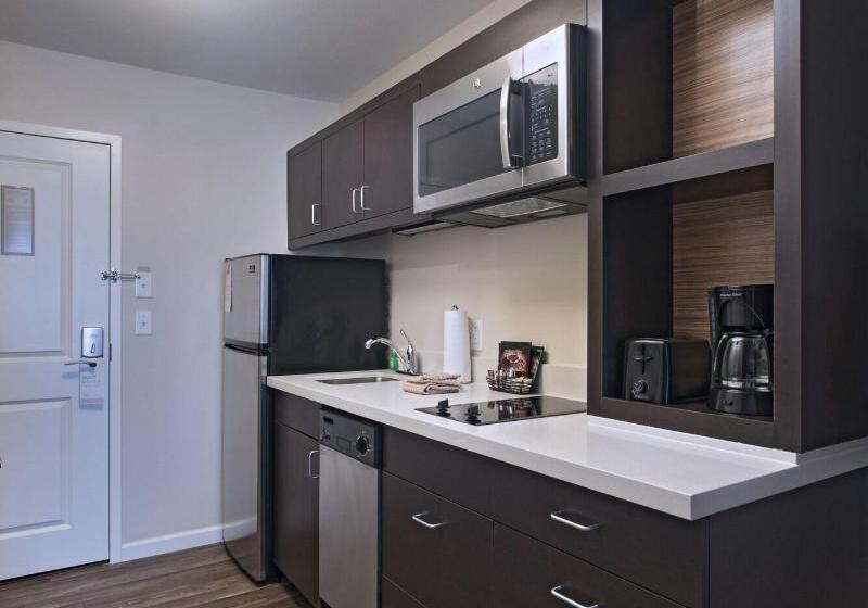 带大床的标准工作室, Towneplace Suites By Marriott Slidell