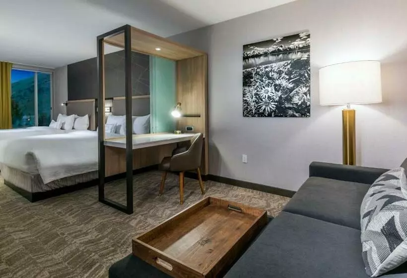 キングサイズベッドのスイートルーム, Springhill Suites By Marriott Jackson Hole