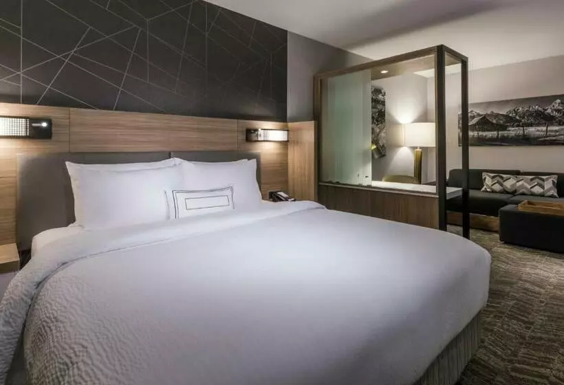 キングサイズベッドのスイートルーム, Springhill Suites By Marriott Jackson Hole