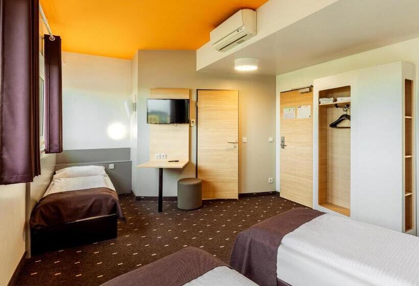 חדר סטנדרט לשלושה, B&b Hotel Duisburg Hbf Süd