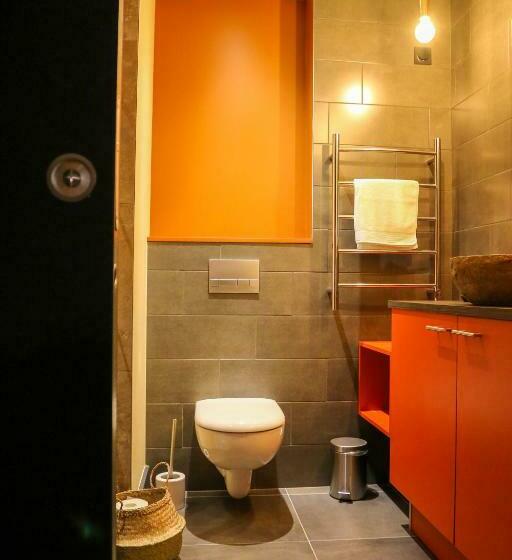 חדר לארבעה סטנדרטי עם נוף לגינה, Chambre D Hôtes Chez Dom