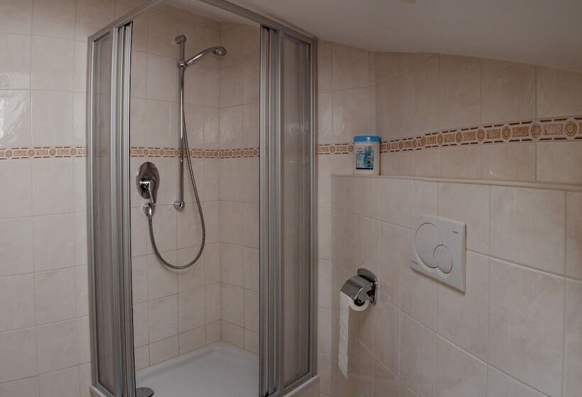 1 Sovrums Lägenhet med Terass, Gästehaus Bergwald