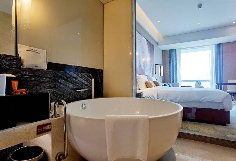 اتاق استاندارد با چشم‌انداز رودخانه, Crowne Plaza Chengdu Wenjiang, An Ihg