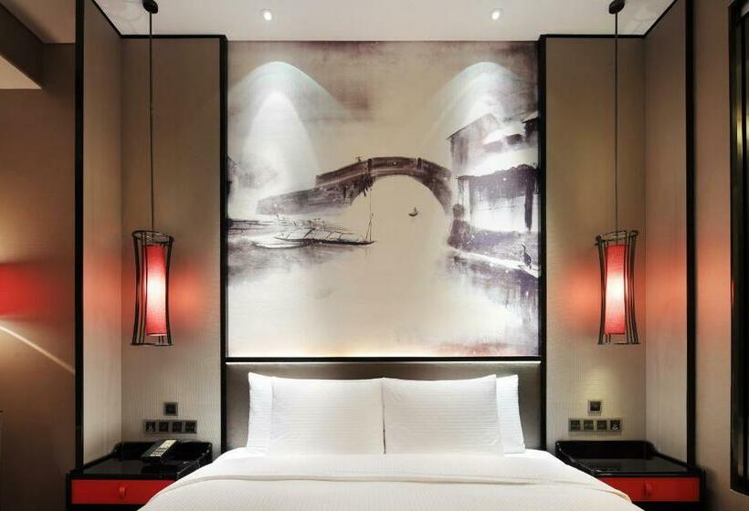 غرفة ديلوكس سرير كينج, Wanda Realm Yiwu