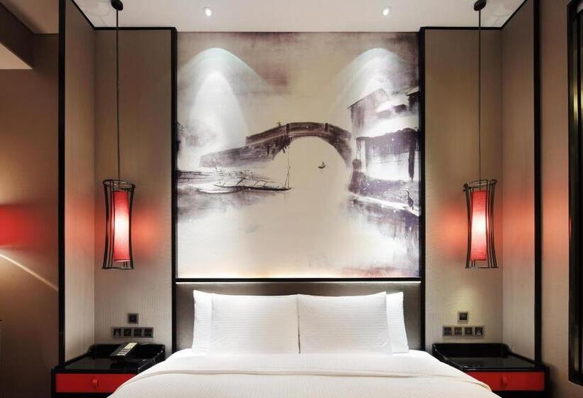 غرفة ديلوكس مطلة على النهر, Wanda Realm Yiwu