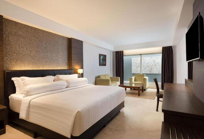 חדר דלוקס משפחתי מיטת קינג סייז, Sthala, A Tribute Portfolio Hotel, Ubud Bali