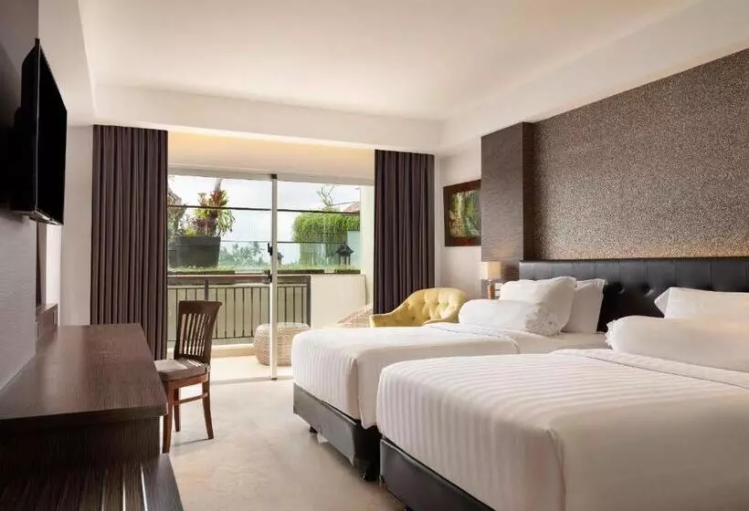 اتاق لوکس با بالکن, Sthala, A Tribute Portfolio Hotel, Ubud Bali