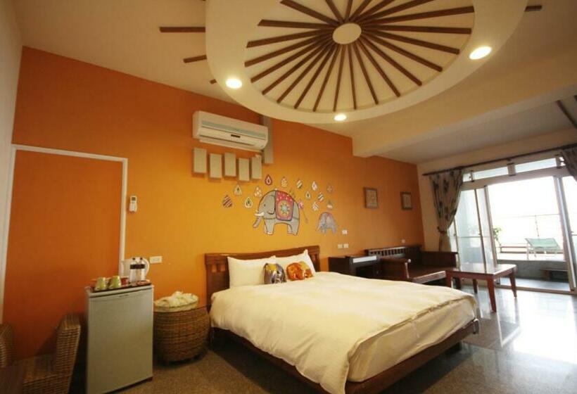 اتاق استاندارد با بالکن و چشمانداز دریا, Spray House