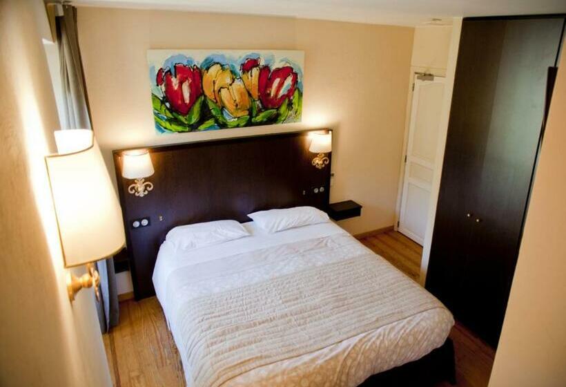 带山景的复式房间, Hôtel Restaurant Les Deux Frères