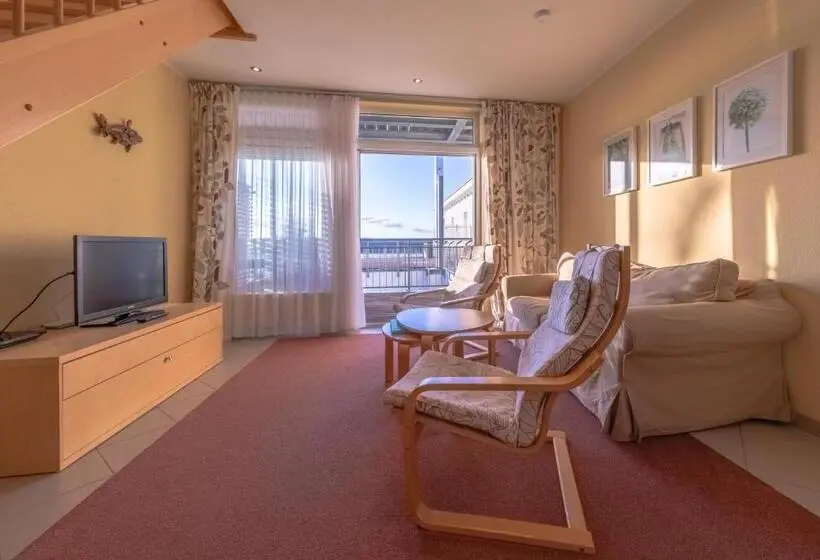 Classic-huoneisto 1 Makuuhuone, Aparthotel Seepanorama