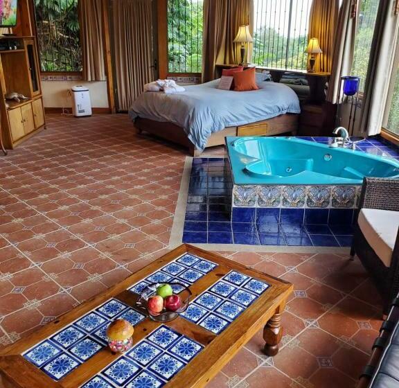 בקתה דלוקס, Finca Paraiso Mountain Retreat Near San Jose Airport