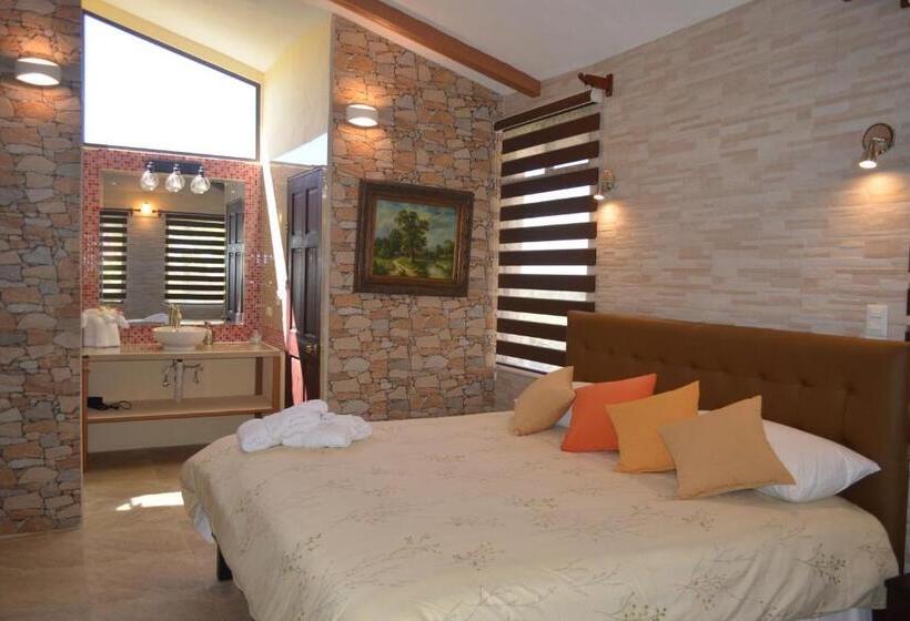 חדר דלוקס לארבעה, Finca Paraiso Mountain Retreat Near San Jose Airport