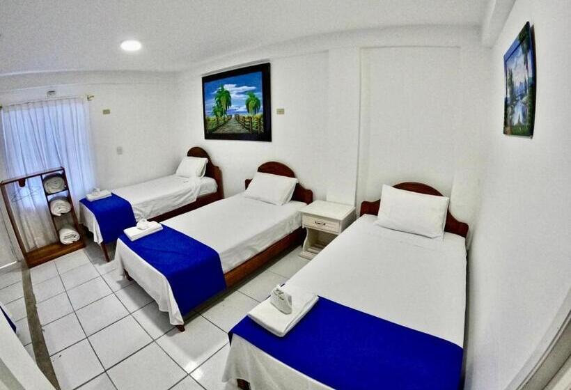 اتاق استاندارد سه نفره, Galápagos Isabela Hotel Loja